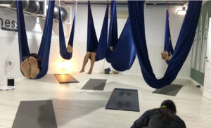 savasana columpio